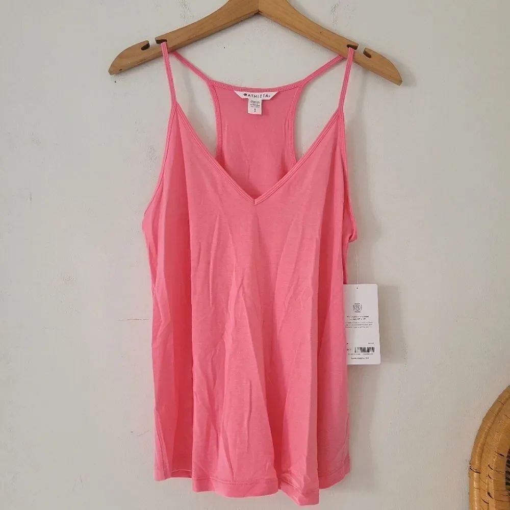 Athleta Nighttime Bliss Sleep Cami Pink S NWT